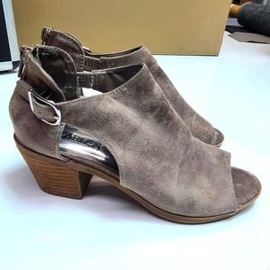 Carlos by Carlos Santana Della Open Toed Booties